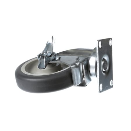 Low Temp Industries Caster5in Swivel/Plate W/Brk. 131000